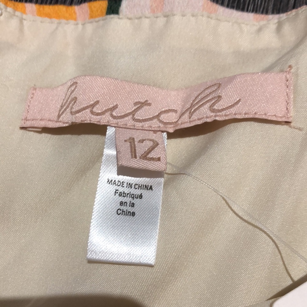 NWT Anthropologie (12) hutch Wide Leg Flounced Jumpsuit - Picture 9 of 12